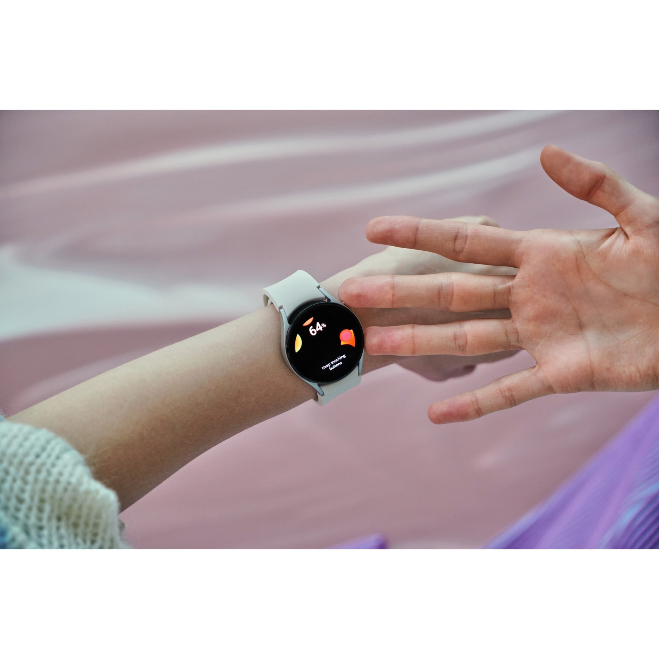 Buy Samsung Galaxy Watch4 Smart Watch (GPS+Wi-Fi+Bluetooth, 44mm) (Heart  Sensor, SM-R875FZSAINU Black, Silicone Band) Super AMOLED Display Online