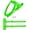 Green, variant on ZONKIE Bike Water Bottle Cage Kit, No-Drill Silicone Adapter
