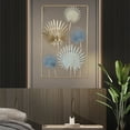 thumbnail image 4 of Decoración de pared nórdica con marco, decorativa, decoración moderna para colgar en pared, escultura de pared artística para cafeterías, restauran Estilo A perfecl Colgar en la pared, 4 of 8