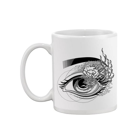 Eye And Corals Mug - Image by Shutterstock
