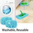 thumbnail image 5 of Mopmate Reusable Mop Pads, Artisticto Reusable Mop Pads, (2/4/6/8pc) Washable Microfiber Chenille Mop Replacement Covers for Multi Floor Surface Wet & Dry Cleaning, 5 of 7