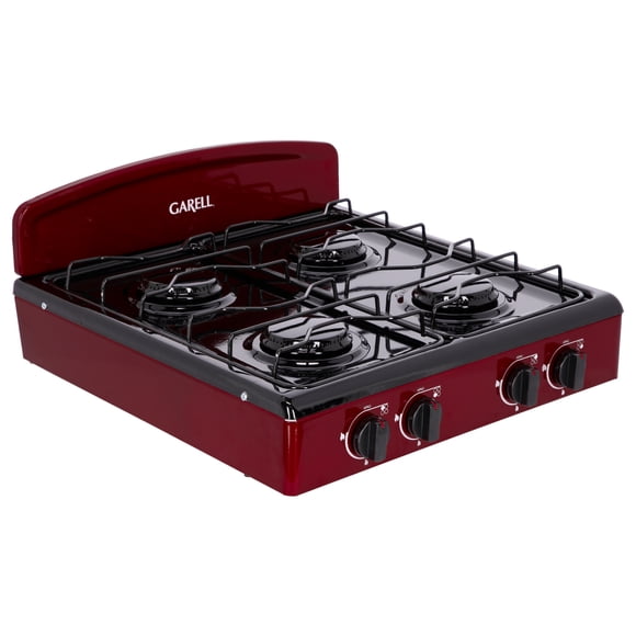Estufa Parrilla de Gas de Mesa 4 quemadores Tinta GARELL