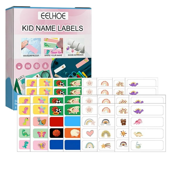 Personalised kids name labels