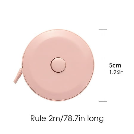 

TOYFUNNY Plastic Tape Measure Cloth Sewing Craft Tool Soft And Retractable 79 Inches