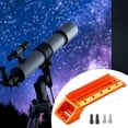 thumbnail image 6 of LeeQinersw Astronomical Telescope Handle Bar Practical Sturdy Equatorial Mount Orange, 6 of 9