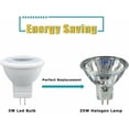 thumbnail image 4 of Easy Installation MR11 LED Bulbs For Indoor Use, Low Voltage LED Spotlights 3W, Energy Saving Equivalent To 35W Halogen, Clear Daylight White Light, Power Consumption Reduction, 4 of 5