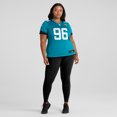 thumbnail image 6 of Women's Nike Ross Blacklock  Teal Jacksonville Jaguars Team Game Jersey, 6 of 7