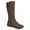 BROWN, variant on DREAM PAIRS Women's Faux Fur Knee High Boot BLACK 9.5
