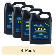 (4 pack) Farnam Repel-X pe Concentrated Fly Spray for Horses, Just Add Water 32 Fluid Ounces
