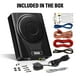 thumbnail image 5 of Subwoofer para coche BOSS Audio Systems BASS8K de 8 pulgadas y 800 W para debajo del asiento, 5 of 5