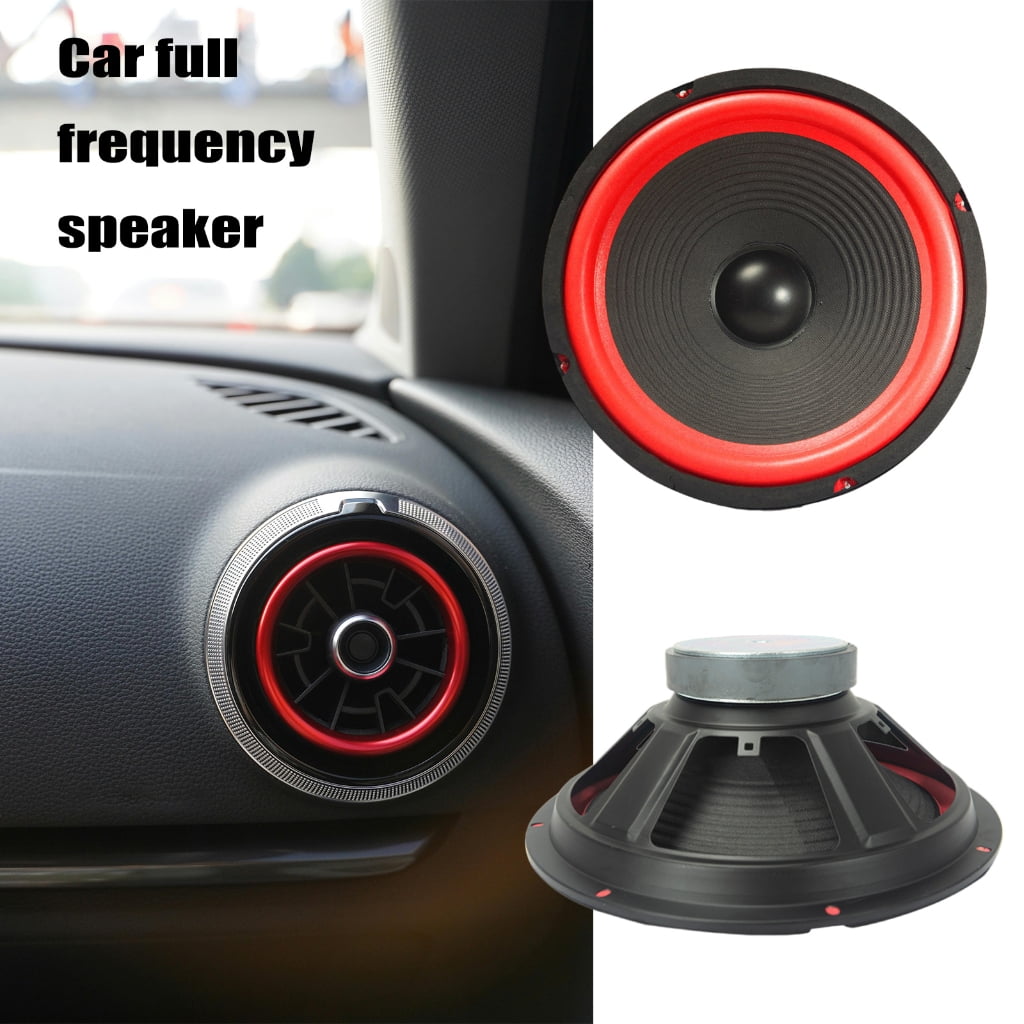 Osdhezcn 4Ohm 8inch Speakers Subwoofer Car Stereo Speakers Vehicle Door Music Stereo