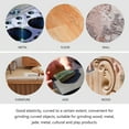 thumbnail image 6 of WRISTBIQUE Sandpaper Mesh Sanding Sheets Fiber Cloth Base 10pcs for Wood Metalworking Polishing, 6 of 8