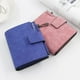 thumbnail image 2 of Cartera de mujer con cremallera corta y hebilla, gran capacidad, ranura para múltiples tarjetas, billetera pequeña esmerilada, billetera para mujer, 2 of 5