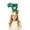 Green, variant on Kids Christmas Hat for Boys Girls Funny Christmas Sock Design Xmas Party Holiday Christmas Accessories