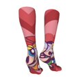 thumbnail image 3 of The Powerpuff Girls Womens Knee High Socks Casual Long Stockings 20 Inches Tube Socks Boot Midcalf Stocking, 3 of 8