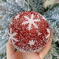 thumbnail image 4 of TOPRenddon Christmas Tree Decoration Ball,1pc Christmas Balls Ornaments Shatterproof Christmas Hanging Balls For Xmas Tree Holiday Wedding Mardi Gras Party, 4 of 6