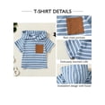 thumbnail image 5 of CARETOO Toddler Boy Summer Short Clothes Sets Hooded Tee Matching Shorts Set 2PCS 1-5T Little Boys Cotton Fabric Casual Sporty Outfits, 5 of 8
