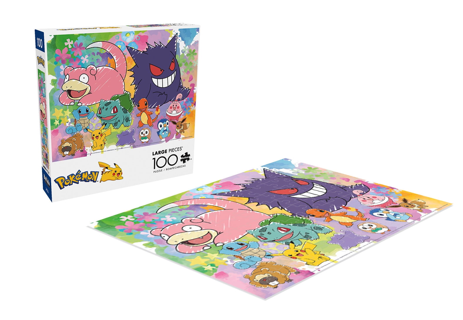 Buffalo Games Pokemon 100-Piece 15 x 11-inch Interlocking Jigsaw Puzzle for Children Ages 6+