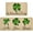 -, variante sur Ensemble de Tapis de Cuisine pour la Saint-Patrick, Tapis de Porte Antidérapants Absorbants Saisonniers Trèfle Vert Décoratif 17x29 et 17x47 Pouces DM127