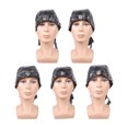 thumbnail image 5 of Gothic Skull Studded Leather Cap with Adjustable for Halloween & Role Play Accessories, 5 of 8