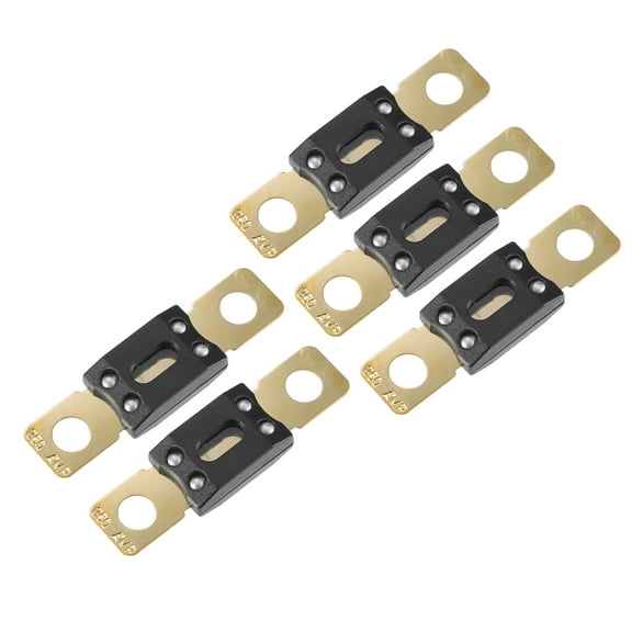 Unique Bargains 5pcs High Current Fuse 350A Audio CD ANM Fuse Bolt on Fuse for Car Motorcycle Boat Zinc Alloy