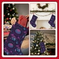 thumbnail image 7 of Uemuo Purple Dreamcatcher1 Print Christmas Stockings, 18inch Xmas Hanging Stocking Decorations for Christmas Party Family Decor, 7 of 7
