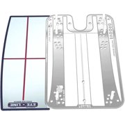 EyeLine Golf Small Putting Alignment Shoulder Mirror - Portable Aids to Improve Your Putting Setup, Eye Placement, Putter Face Angle, Starting Line & Much More