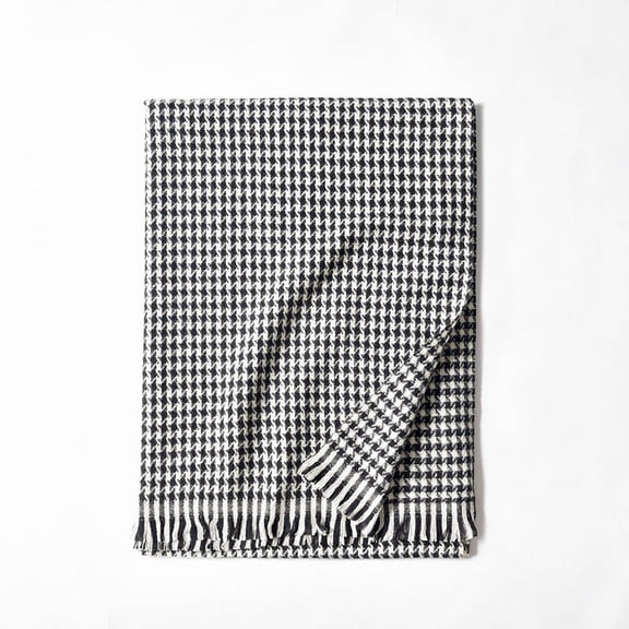 Diamond Plaid Printed Scarf Women's 2022 New Warm Thickened Long Women's Scarf