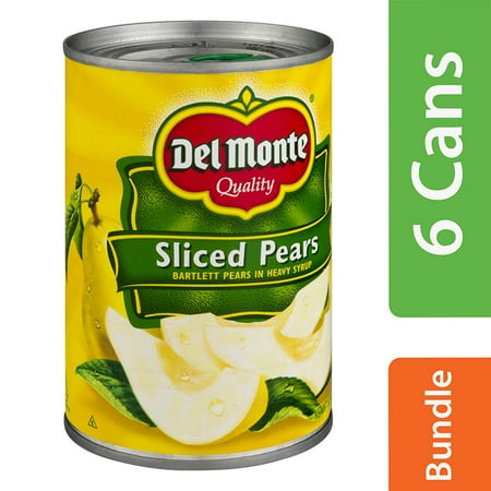 Cinnamon Pears - (6 Pack) Del Monte Sliced Pears, 15.25 OZ