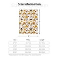 thumbnail image 5 of Sikiie Thanksgiving Cozy Flannel Fleece Throw Blanket: Lightweight & Thick for All Seasons - Perfect for Women, Men, & Kids"80"x60", 5 of 6