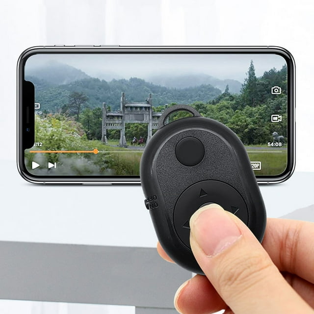 Phone Remote Control BT 4.0 10m USB Type C Charging Selfie Clicker For Mainstream APP, Page Turning, Media Control