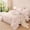 Blush Pink Ruffle 01, variant on Green Ruffle Duvet Cover Queen 3Pcs Shabby Chic Farmhouse Bedding Set Girls 100% Washed Microfiber Duvet Cover Set Boho Vintage Ruffled Bedding with 2 Pillowcases(No Comforter)