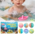 thumbnail image 3 of Bath Bombs For Kids,Kids Bath Bombs,Bath Bombs with Surprise Inside, 6Pack Fizzy Bubble Bath Gift Set, Dinosaur Egg & Ocean Theme Bath Fizzies, Natural Sea Salt Color Changing(6pcs/Set), 3 of 15