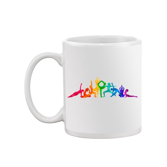 Colorful Yoga Mug Unisex's -Image by Shutterstock
