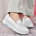 thumbnail image 2 of YOURDIARY Women's Nurse Shoes Argo Slip Resistant Medical Work Shoes White, 2 of 5