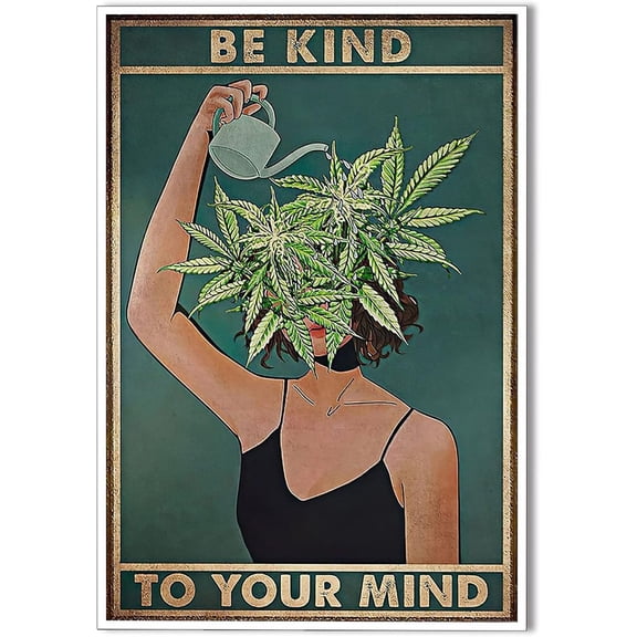 Be Kind To Your Mind Poster Size 24''x36'' Goldengate