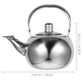 thumbnail image 2 of UPOUART Stainless Steel Tea Kettle with AntiScald Handle and Filter for Convenient Storage Silver 2.5L, 2 of 8