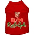 thumbnail image 5 of Christmas Pet Dog  Cat Shirt Screen Printed, "Team Rudolph", 5 of 10
