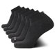thumbnail image 1 of Pack de 6 calcetines Quarter Reebok para hombre, tallas 6-12,5, color gris, 1 of 7