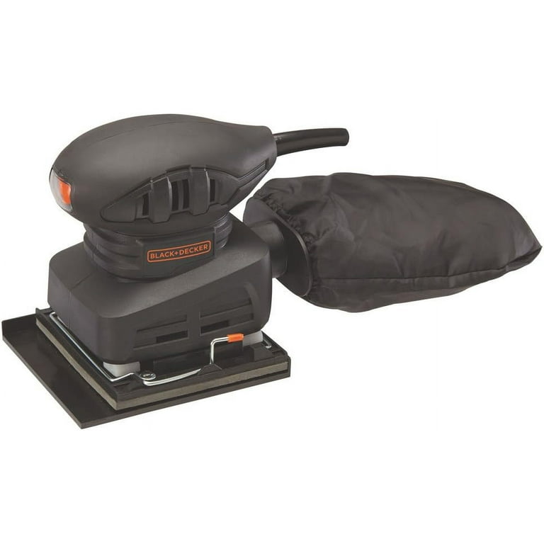 BLACK+DECKER 1.5-Amp 1/4 Sheet Sander, BDEQS15C BLACK+DECKER 1.5-Amp 1/4 Sheet Sander, BDEQS15C