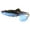 Blue, variant on Soft Paddle Tail Swimbait Realistic 3D Eyes Lifelike Fish Lure Heavy Weight Fishing Tackle For Bass Pike Freshwater Saltwater(Red-20Cm)