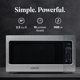 thumbnail image 2 of Farberware Horno microondas para encimera, 1100 W, 2,2 pies cúbicos, con sensor inteligente, iluminación LED, bloqueo para niños, para apartamentos y dormitorios, 2 of 5