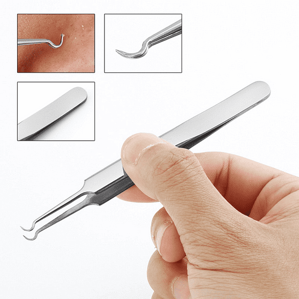 GLiving Professional Surgical Blackhead Remover Comedone Extractor
