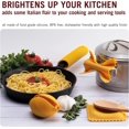 thumbnail image 4 of SHIBA-Fun Silicone Kitchen Tools in Gift Box/ 4 Big Pasta Shaped Kitchen Gadgets/Farfalloni Pot Grips, Ravioli Spoon Rest, Conchiglie Lemon Squeezer and Penne Pan Grip/Pasta Grande No.4 by, 4 of 4