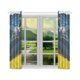 thumbnail image 3 of Cortina de Ventana Alemania Selva Negra ABPHQTO Cortina de Cocina 65x90 cm Dos Piezas, 3 of 3