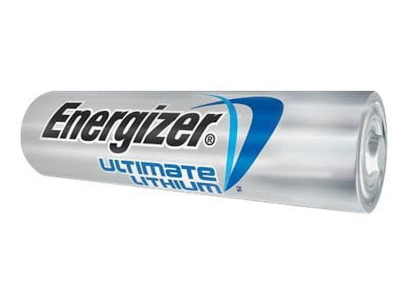 Energizer Ultimate Lithium AA Batteries, 8 Pack Lithium (Li)