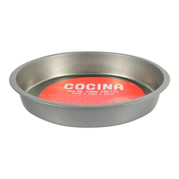 Molde para Pastel Prichos Redondo Plateado