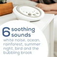 thumbnail image 2 of Beurer Sound Asleep White Noise Machine for Home, Office, Baby Non-Looping Soothing for Relaxation & Portable Travel with Natural Sound Choices & Noise Cancelling, Adjustable Volume, WN50, 2 of 10