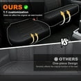 thumbnail image 5 of DIKSOAKR Full Set Seat Covers Custom Fit for Ford F150 2009-2025 and F250/F350/F450 2017-2025 Full Set Faux Leather Waterproof Truck Car Seat Covers, 5 of 8