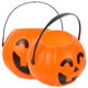 thumbnail image 5 of 2 Cubos de calabaza portátiles de 17 cm para Halloween, ideales para niños que piden dulces o travesuras., 5 of 7